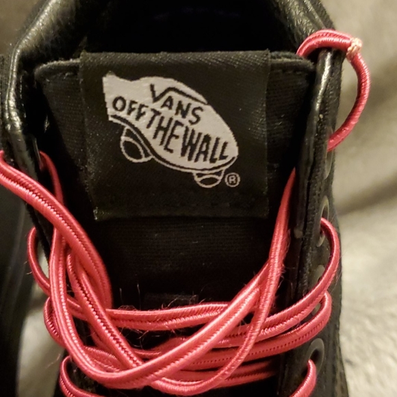 All Black Hitop Vans Sk8 NWOT - Picture 3 of 5